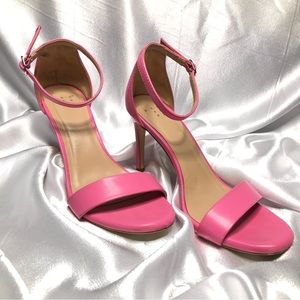 A New Day Pink Strappy ankle heels